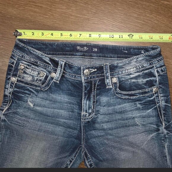 Pop Wing Boot Cut Miss Me Jeans - Picture 5 of 8